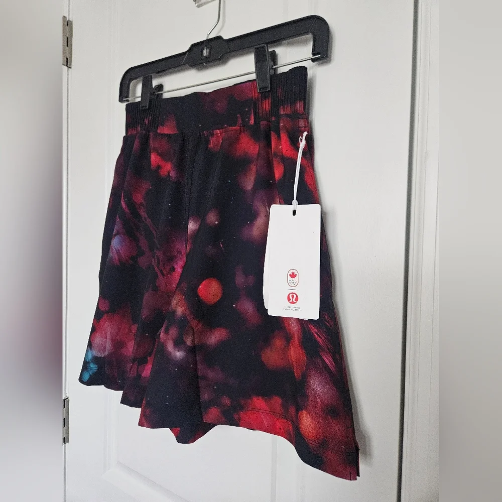 NWT RARE Lululemon Team Canada Swift High-Rise Short 6.5